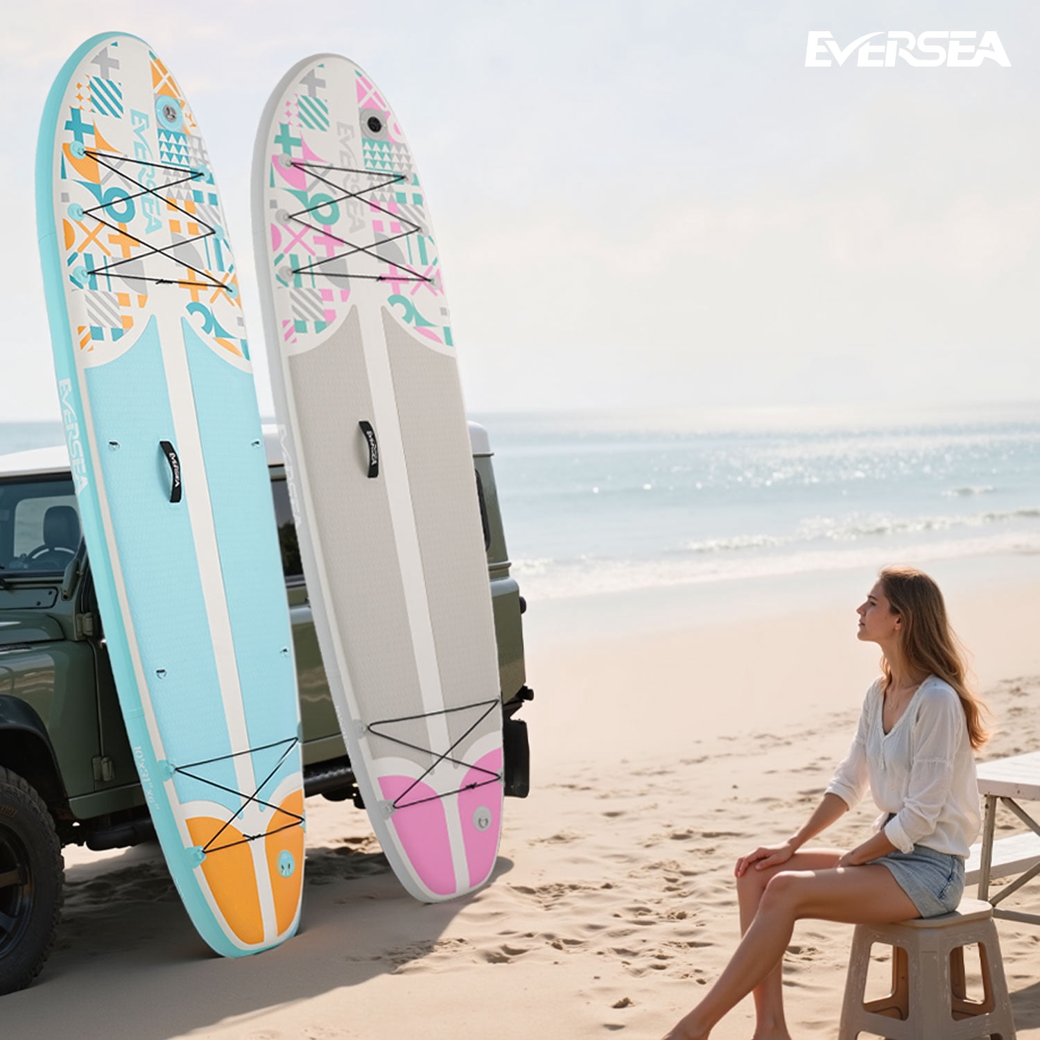 MSEASFREE Inflatable Paddle Board Stand up Paddle Board with Premium SUP Accessories