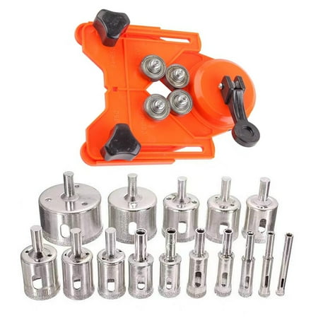

Versatile Diamond Drill Bit Kit for Tile Glass Ceramic Marble Granite