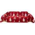 thumbnail image 3 of Yumcute  Christmas Red Sofa Cover 1 2 3 Seater Large Couch Covers for Sofa Towel Blankets Red Love Seat Double Bed Slipcovers Non-Slip Reversible, 3 of 8