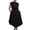 Black, variant on Skirt and Top Set for Women Womens Sleeveless Solid Color Lace Up Skirt with Sleeveless Top Skirt Set Lace Up Tops for Women