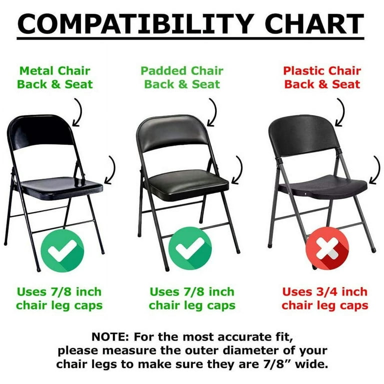 Chair caps for folding chairs deals