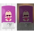thumbnail image 2 of Caroline's Treasures BB8656CNL Beach Baby Girl Sunglasses Sarah Ceramic Night Light, 6x4x3", multicolor, 2 of 2