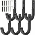 thumbnail image 1 of EASTIN 6pcs Steel Gun Rack Storage Rifles Shotgun Hooks Wall Mount Hangers Archery Bow, 1 of 12