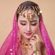 thumbnail image 4 of Women's Belly Dancing Accessories Coin Head chain Decoration Belly Dance India Headwear Scarf Headpiece Costumes, 4 of 4