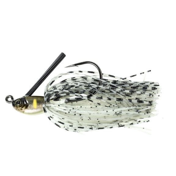 Lunkerhunt Skirted Swim Jig Fishing Lure, 3/8 oz, Common Shiner