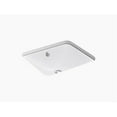 thumbnail image 1 of Kohler K-5400-0 Iron Plains Drop-In & Undermount Bathroom Sink - White, 1 of 1