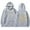 Grey, variant on eileial Womens Soft Fleece Hoodie Cotton Face Oversized Hooded Sweatshirt,GY2 M