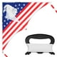 thumbnail image 2 of Cometa Delta grande de 63 pulgadas, bandera patriótica americana, cometa de águila divertida para niños y adultos, cometa de una sola línea fácil de volar para juegos al aire libre y actividades de en, 2 of 8