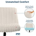 thumbnail image 5 of Techni Mobili Criss Cross Chair - Extra Wide Home or Office Chair, 5 of 8