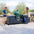 thumbnail image 3 of Outdoor Grill Table for 2XL Big Green Egg,Big Joe,Primo XL,Waterproof Cover Included, 3 of 9