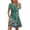 Green Floral, variant on Zeagoo Women's Casual A-Line Dress with Pockets Summer Beach Floral Tshirt Dress Short Sleeve Dress Flowy Sundresses