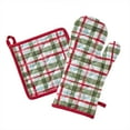 thumbnail image 5 of SKL Home Berry Cardinal Oven Mitt & Pot Holder Set, 5 of 6