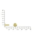 thumbnail image 5 of Double Cap Rivet, Natural Brass, Solid Brass-LL (100 sets per bag), Multiple Sizes, 5 of 10
