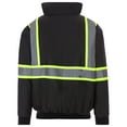 thumbnail image 4 of North 15 Men's High Visibility 3M Safety Bomber Jacket, Fleece Lined-2006-3XL, 4 of 11