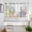 Light Blue Green, variant on Easter Eggs Kitchen Curtains Window Panels, Spring Flowers Eucalyptus Leaves Wooden Grain Insulated Window Treatment Curtain, Grommet Curtains for Bedroom/Living Room/Bathroom, 2 Piece 52"Wx45"L