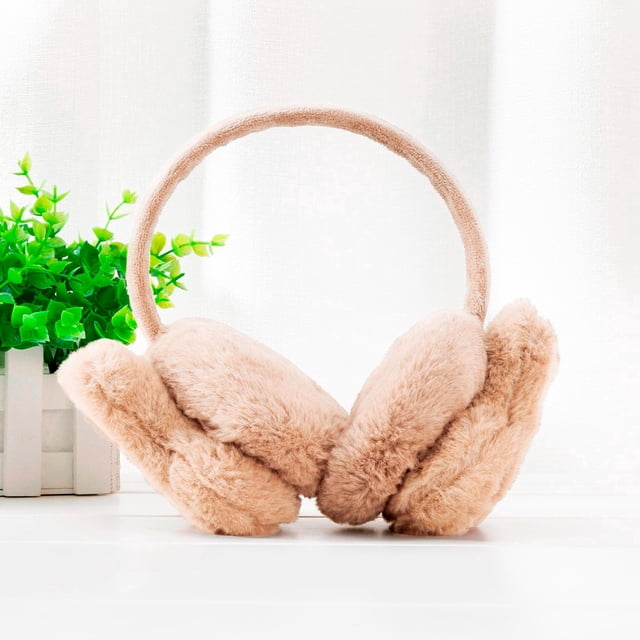 Adult Kids Keep Warm In Winter Plush EarmuffsEars Freezing Rabbit Pattern Earmuffs