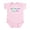 Petal Pink, variant on CafePress - My Grandma Loves Me (Des. #1) Infant Bodysuit - Baby Light Bodysuit, Size Newborn - 24 Months