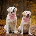 thumbnail image 3 of Mumup Christmas Dog Collar, Adjustable Classic Red Plaid Xmas Collars with Removable Bowtie Christmas Dog Collars for Medium Dogs Pets, 3 of 5