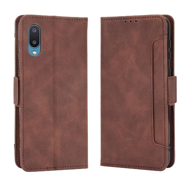 Funda Tipo Billetera GANGXUN para Samsung Galaxy M02 – Tapa Flip con Tarjetero