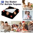 thumbnail image 5 of Best Mom Ever Custom Blanket, Birthday Gifts for Mom from Daughter Son with Pictures, Customized Photo Collage Mother Blankets Wife Birthday Gifts, Personalized Flannel Blanket with Photo as a Gift, 5 of 6