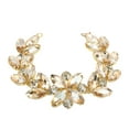 thumbnail image 3 of DIY Craft Chains,Rhinestone Chain Fine Workmanship Rhinestone Flower Chain Garment Accessories Decoration Highly Versatile, 3 of 8