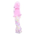 thumbnail image 3 of Unique Baby Girls Cutest Bunny Ever Easter Pant Set Outfit (6Y, Pink), 3 of 5