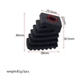 thumbnail image 1 of 3 Pieces Drum Rack Rubber Feet Drum Rubber Small Code for Drum Hardware Cymbal Stand, 1 of 8