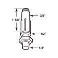 thumbnail image 3 of Puerta plegable con pivote inferior ajustable Prime-Line N 6706 (paquete de 2), 3 of 8