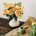 thumbnail image 2 of 4 Bundles Peonies Artificial Flowers Fake Flowers Bouquets for Home Wedding Decoration Table Centerpiece Party Bridal Floral Arrangements, 2 of 6