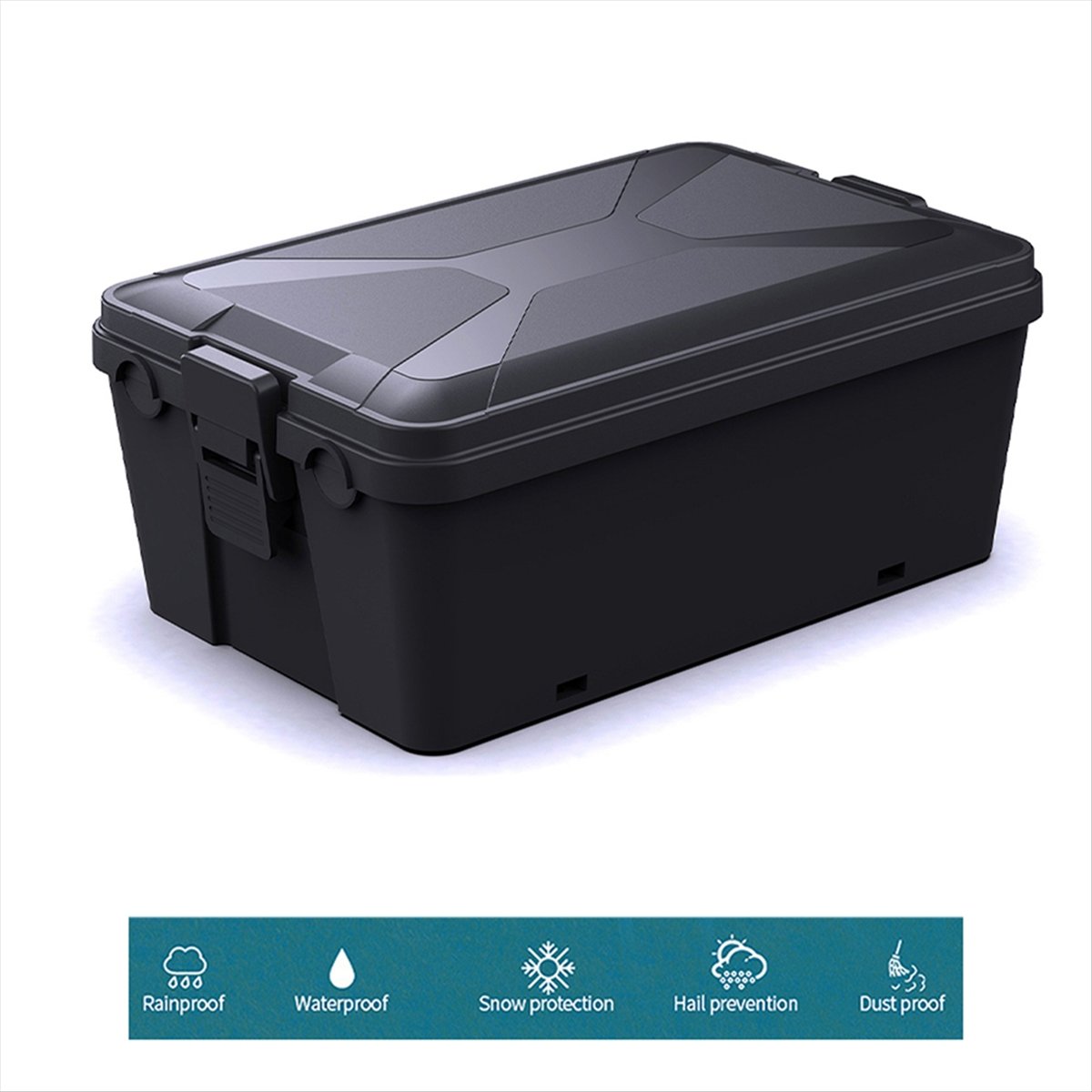 Outdoor Electrical Box Large Outdoor Extension Cord Cover Waterproof Weatherproof Connection Box for Outside Power Cord
