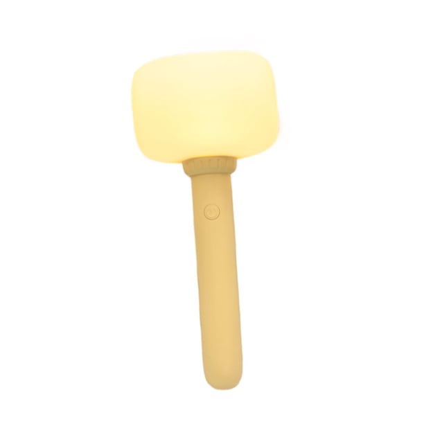 Luz nocturna de silicona portátil para animar conciertos, ideal para fiestas y festivales. martillo