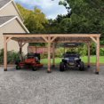 thumbnail image 4 of Backyard Discovery Gazebo à toit incliné Arcadia 20' x 9,5', 4 of 9