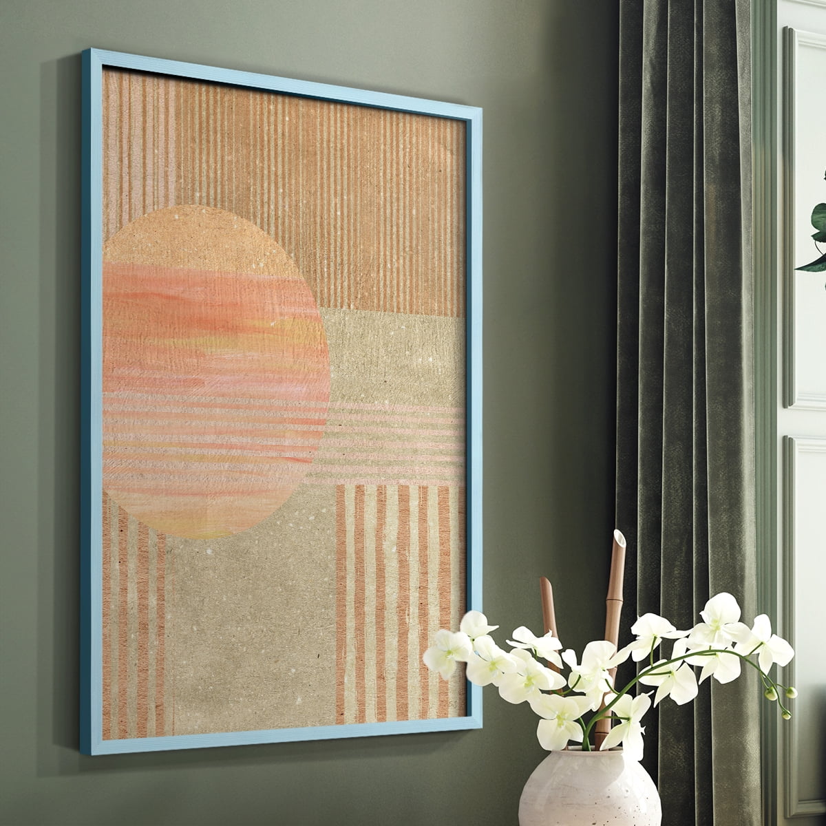 Adobe Sunrise I in Paper Solid Wood 11 x 14 Framed Print