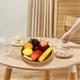 thumbnail image 4 of Amzcrzy Caja De Almacenamiento De Adornos Platos De Frutas De Ratán De Imitación Canasta De Pan Japonesa Tejida A Mano Canasta De Bollos Al Vapor Canasta De Almacenamiento Para El Hogar De La Sala De, 4 of 5