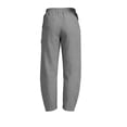 thumbnail image 4 of LNWUY Womens Barrel Pants High Elastic Waisted Summer Fashion Solid Color Capri Pants Loose Fit Casual Wide Leg Trousers Gray S, 4 of 7