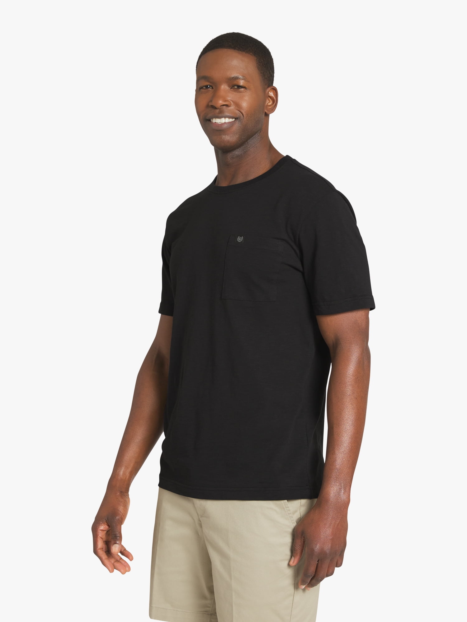 Chaps Men's & Big Men's Short Sleeve Slub Pocket T-Shirt, Sizes S-3XL