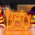 thumbnail image 2 of JIAHomeV Home Decor Halloween LED Neon Lights Create A Atmosphere. These DIY Home Are A Must Have for Parties Making Your Festive Nights Even More Spectacular! Orange,One Size, 2 of 3