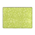 thumbnail image 7 of Area Rugs For Living Room Decor - Green abstractly pattern Soft Anti Slip Throw Washable Rugs 5x7 For Bedroom, Indoor Carpet For Bedroom Living Room 80x58In, 7 of 7