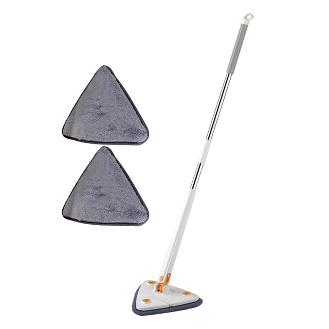 Billuyoard Triángulo Swabber Microfiber Swabber Home Piso de Swabber para techo Blanco Type2 NO2