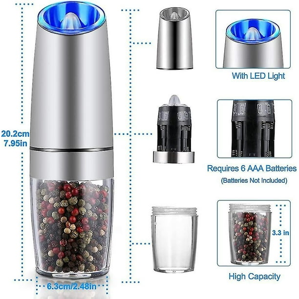 Battery operated pepper grinder walmart sales