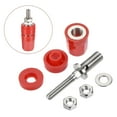 thumbnail image 4 of Conector de terminal de amplificador Uxcell, enchufe banana, jack de altavoz, paquete de 2, rojo, 4 of 5