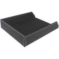 thumbnail image 2 of A4 Leather Desk Files Mail Tray Black, 2 of 4