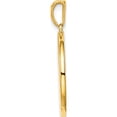 thumbnail image 2 of Ss/Gold Plated Sterling Silver Gold-Plated & Cz Capricorn Zodiac Pendant Made In India qc9739gp, 2 of 5