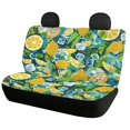 thumbnail image 2 of Uourmeti Lemon Car Seat Covers 3 Pack, Car Seat Covers Full Set Polyester Easy to Install Breathable for Trucks Cars SUVs, 2 of 10