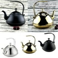 thumbnail image 3 of 2L Stainless Steel Tea Coffee Kettle Tea Kettle Gooseneck Thin Over Tea Kettle Coffee Silvery, 3 of 8