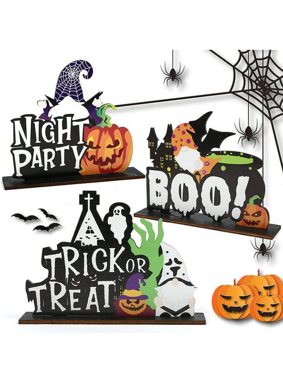 Halloween Tabletop Decor in Indoor Halloween Decor