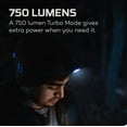 thumbnail image 3 of NEBO Einstein 750 Lumen Outdoor Compact Easy Tilt Camping Headlamp with Red Light, Turbo Modes and Adjustable Strap, 3 of 6