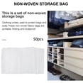 thumbnail image 4 of Shinycome 50pcs Non-woven Shoes Storage Bag Dustproof Package Bag Closet Organizer Travel, 4 of 11