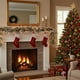 thumbnail image 1 of Guirnalda de Navidad artificial blanca 1.8M | Enredadera decorativa de ratán de PVC para chimenea, puerta, ventana | Diseño realista de aguja de pino, decoración navideña interior y exterior,, 1 of 6
