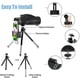 thumbnail image 5 of Monocular 80x100 High Power Hd Monocular Starscope Monocular With phone Holder And Waterproof Tripod, 5 of 5